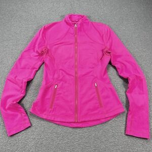 Lululemon Jacket Women's 8 Hot Pink Define Hustle In Your Bustle Athletic Yoga